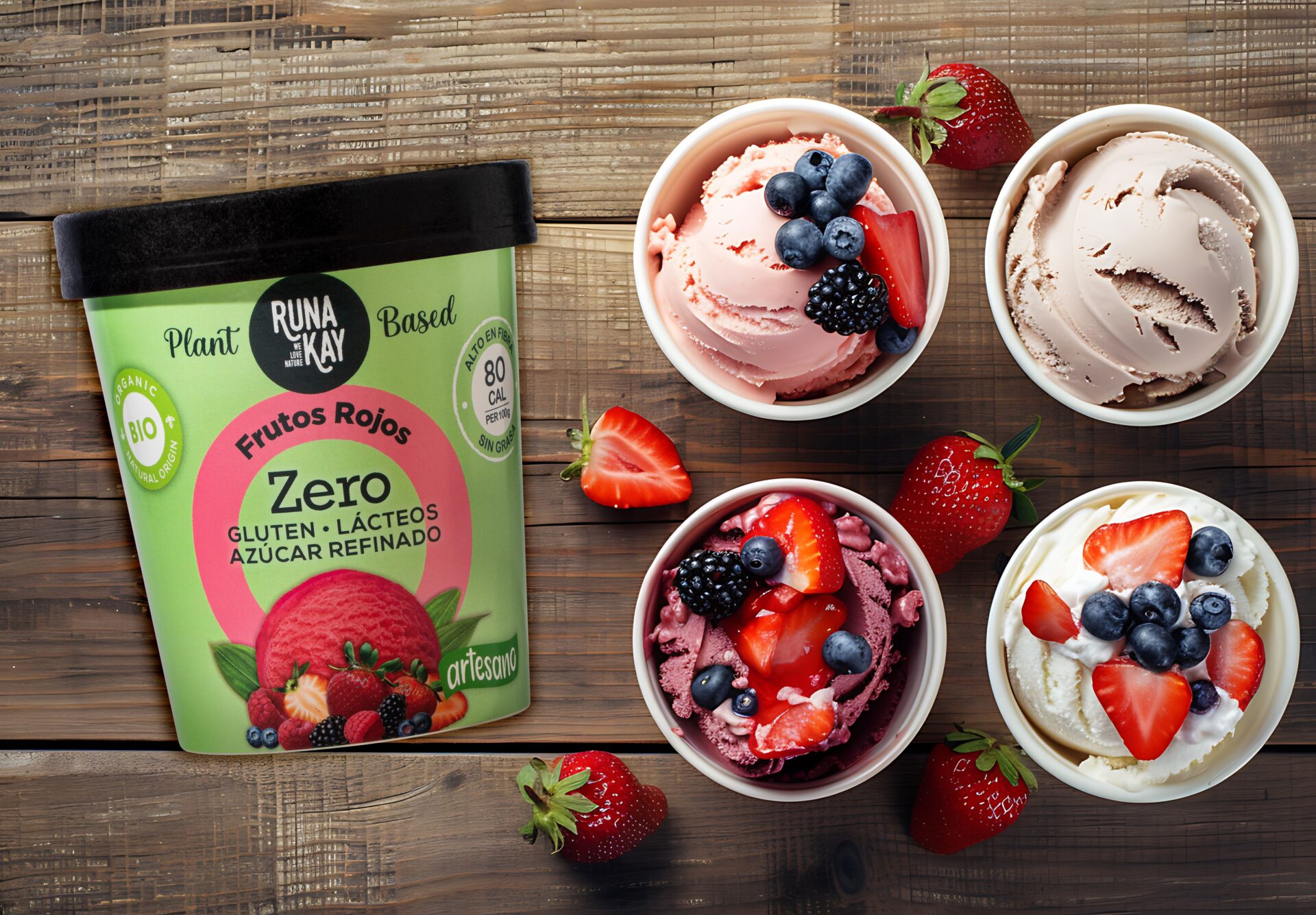 Organic ice cream: a sustainable choice for the planet